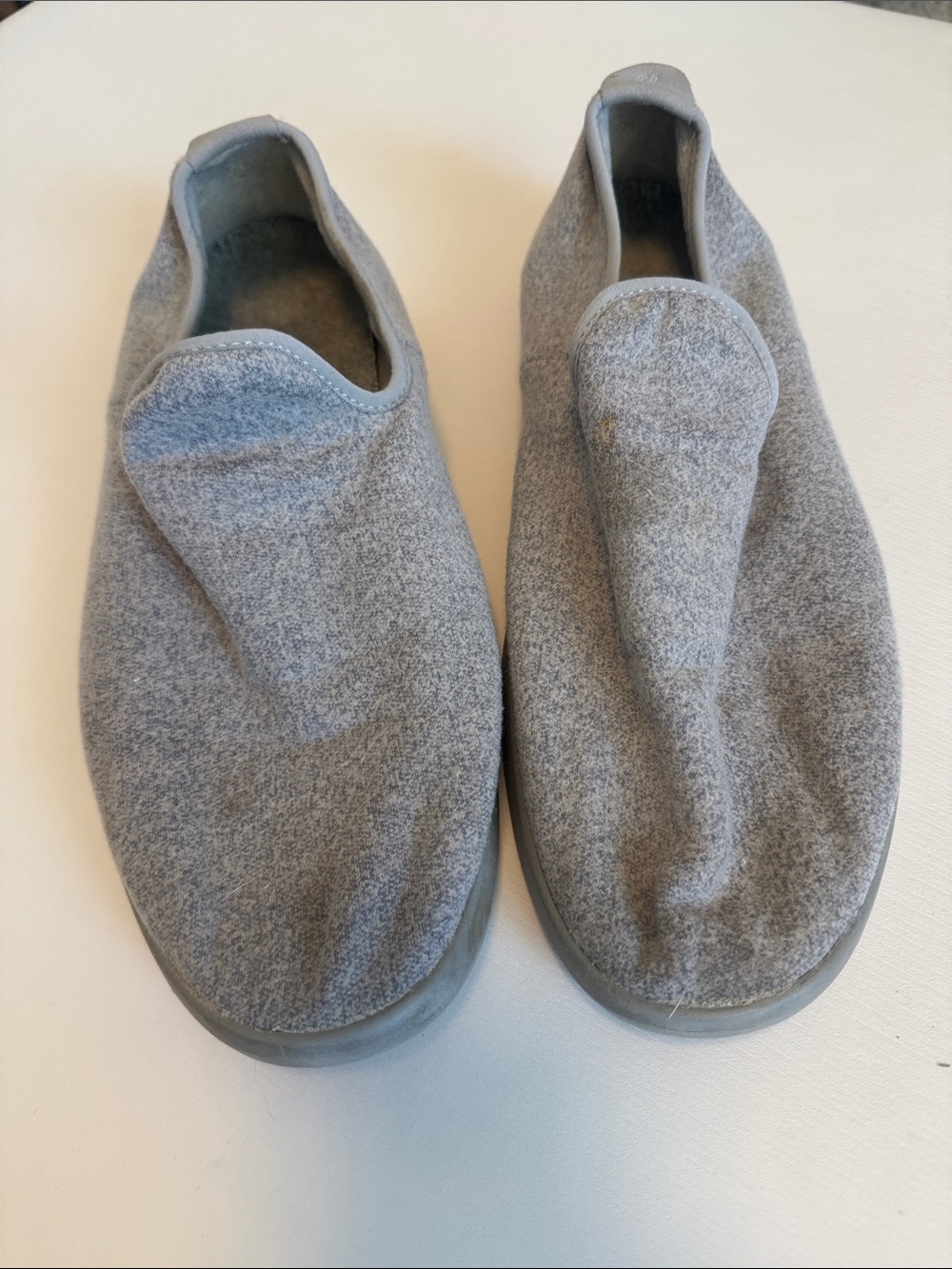 allbirds Men's Gray Wool Lounger Shoes